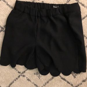 Madewell silk shorts